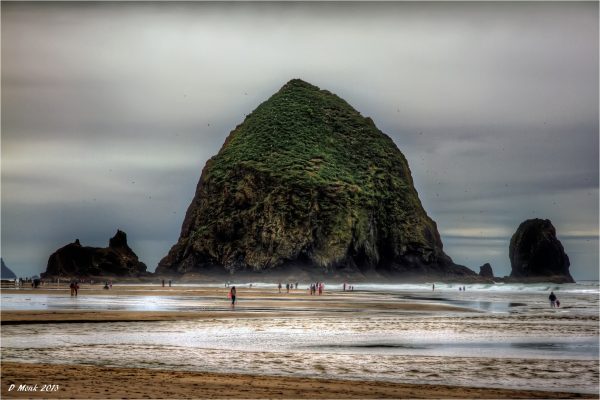 Haystack Rock on the Oregon Coast by by dvdmnk via Flickr Creative Commons