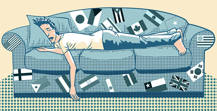 Couchsurfing by Osvaldo Montero via Flickr Creative Commons