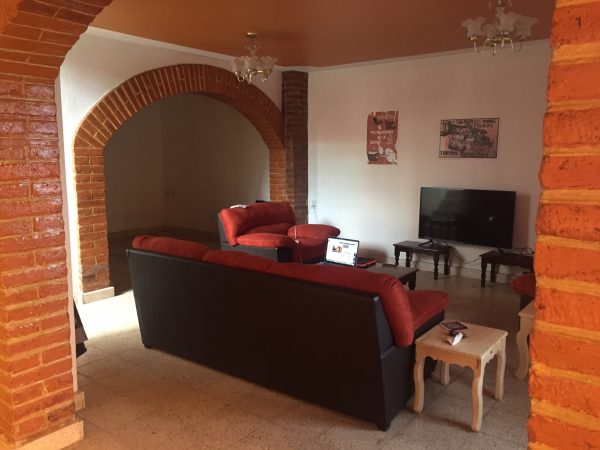 The living room