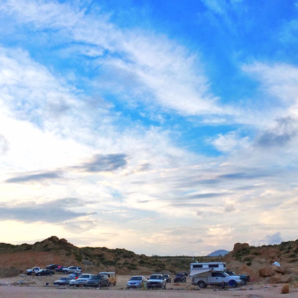 Camping near Cabo San Lucas